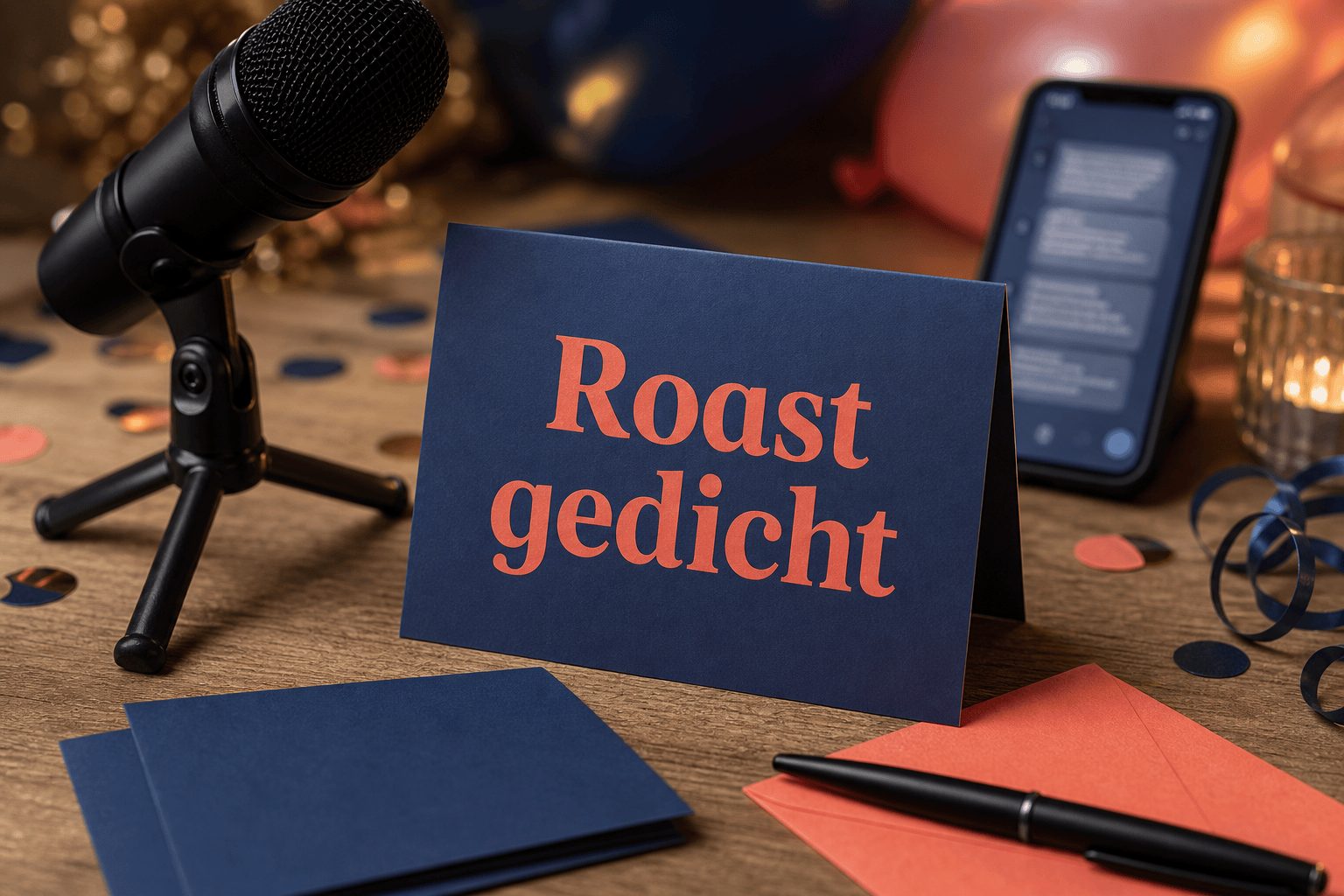 Roast gedicht maken met veilige humor