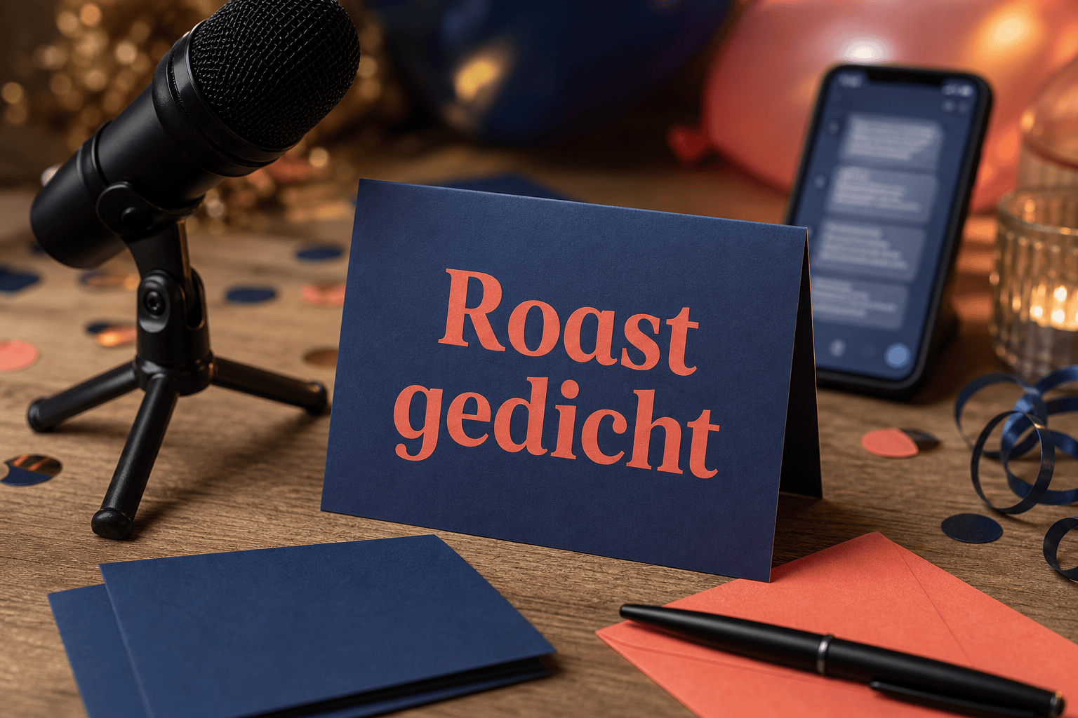 Roast gedicht maken met veilige humor