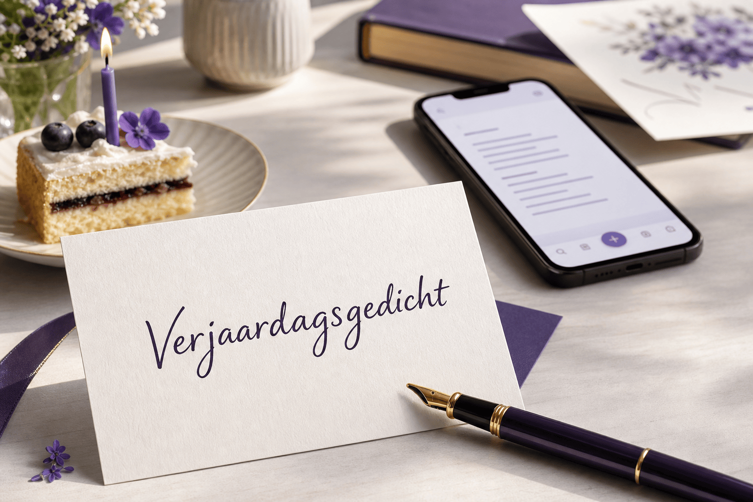 Verjaardagsgedicht maken dat persoonlijk klinkt